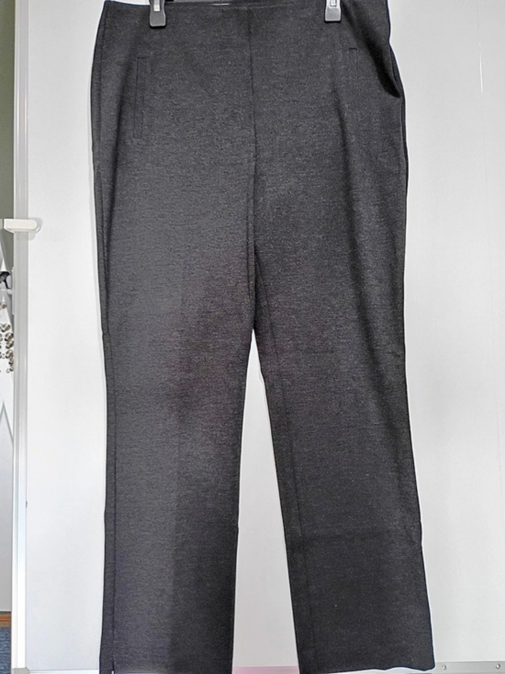 Chico's So Slimming Pull-On Pants Gray Size 2.5 (14)